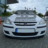 Sts Oto Aksesuar Opel Corsa C Lip Üniversal 2 Parça Astra H Tipi Esnek Tampon eki - 2