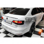 Sts Oto Aksesuar Vw Jetta Mk6 Bagaj Üstü Spoiler Bagaj Çıtası Piano Black 2010-2017 - 1