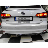 Sts Oto Aksesuar Vw Jetta Mk6 Bagaj Üstü Spoiler Bagaj Çıtası Piano Black 2010-2017 - 8