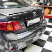 Sts Oto Aksesuar Toyota Corolla 2007 - 2011  Bagaj Üstü Slim Spoiler Parlak Siyah - 5