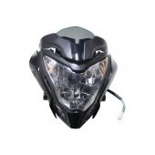 BAJAJ PULSAR ÖN FAR VE GRANAJI  KOMPLE SİYAH - 1