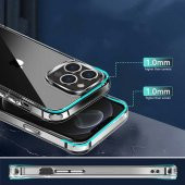 Vendas iPhone 14 Pro Uyumlu (14 Pro) First Serisi Sgs Darbe Lisanslı Şeffaf Kılıf + 5D Cam Ekran Koruyucu - 4