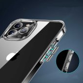Vendas iPhone 14 Pro Uyumlu (14 Pro) First Serisi Sgs Darbe Lisanslı Şeffaf Kılıf + 5D Cam Ekran Koruyucu - 5