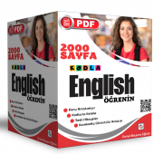 Kodlarla İngilizce Öğreten Eğitim Seti (2000 PDF Sayfası) - 1