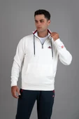 PAUL MARTİN 3 İPLİK DİK YAKA FERMUARLI CEPLİ SWEATSHİRT - 4