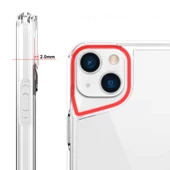 Vendas iPhone 14 Uyumlu (iPhone 14) Door Serisi Darbe Dirençli Airbag Köşeli Shock Proof T-Max Kılıf - 2