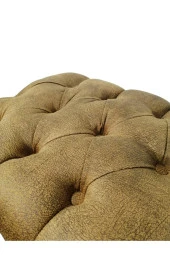 ÜNÜVAR KONSEPT  Puf & Benç 45*45-Pls Ayak Silenebilir Kumaş Sarı K1 thumbnail 3