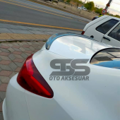 Sts Oto Aksesuar Opel Astra J Sedan Kasa Bagaj Üstü Slim Spoiler Piano Black Parlak - 8