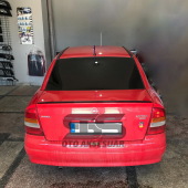 Sts Oto Aksesuar Opel Astra G Bagaj Üstü Spoiler Bagaj Çıtası Piano Black - 4