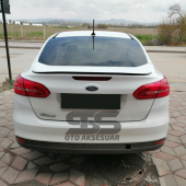 Sts Oto Aksesuar Ford Focus (12-18) 3, 3.5, 4 Sedan Kasa Bagaj Üstü Spoiler - 4