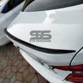 Sts Oto Aksesuar Fiat Egea Bagaj Üstü Slim Spoiler Parlak Siyah - 1