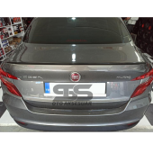 Sts Oto Aksesuar Fiat Egea Bagaj Üstü Slim Spoiler Parlak Siyah - 10