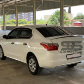 Sts Oto Aksesuar Citroen C Uyumlu Elysee Bagaj Üstü Slim Spoiler Parlak Siyah Piano Black - 11