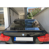 Sts Oto Aksesuar Bmw E90 318 320 325 330 Bagaj Üstü Spoiler Piano Black - 1