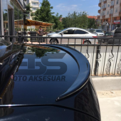 Sts Oto Aksesuar Bmw E90 318 320 325 330 Bagaj Üstü Spoiler Piano Black - 2