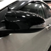 Sts Oto Aksesuar Toyota Yaris 2012-2015 Batman Yarasa Ayna Kapağı Piano Black Abs Plastik BATMAN - 2