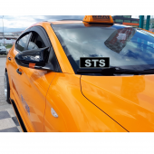 Sts Oto Aksesuar Hyundai Elantra Uyumlu Sinyalsiz 2016-2018 Batman Yarasa Ayna Kapağı Piano Black Abs Plastik - 5