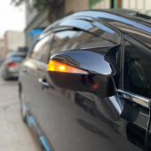 Sts Oto Aksesuar Honda Civic Fd6 2006-2011 Batman Yarasa Ayna Kapağı Piano Black Abs Plastik - 5