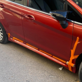 Sts Oto Aksesuar Ford Fiesta 2008-2017 Batman Yarasa Ayna Kapağı Piano Black Abs Plastik - 6