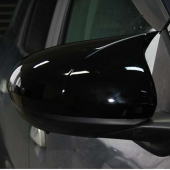 Sts Oto Aksesuar Duster 2 2018 Sonrası Batman Yarasa Ayna Kapağı Piano Black Abs Plastik - 1