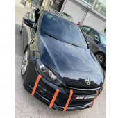 Sts Oto Aksesuar  Scirocco 2008-2016 Batman Yarasa Ayna Kapağı Piano Black Abs Plastik - 3