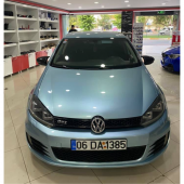 Sts Oto Aksesuar  Golf 6 2008-2012 Batman Yarasa Ayna Kapağı Piano Black Abs Plastik - 5