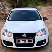 Sts Oto Aksesuar  Golf 5 2003-2009 Batman Yarasa Ayna Kapağı Piano Black Abs Plastik - 6