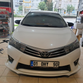 Sts Oto Aksesuar Toyota Corolla 2013-2018 Batman Yarasa Ayna Kapağı - 7