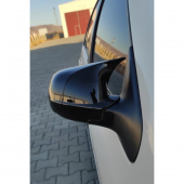 Sts Oto Aksesuar Seat Toledo Mk2 1998-2005 Batman Yarasa Ayna Kapağı Piano Black Abs Plastik - 1