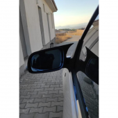 Sts Oto Aksesuar Seat Toledo Mk2 1998-2005 Batman Yarasa Ayna Kapağı Piano Black Abs Plastik - 2