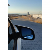 Sts Oto Aksesuar Seat Toledo Mk2 1998-2005 Batman Yarasa Ayna Kapağı Piano Black Abs Plastik - 6