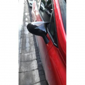 Sts Oto Aksesuar Renault Clio 5 2019 Sonrası Batman Yarasa Ayna Kapağı Piano Black Abs Plastik - 3