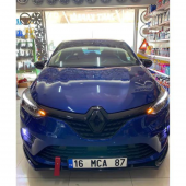 Sts Oto Aksesuar Renault Clio 5 2019 Sonrası Batman Yarasa Ayna Kapağı Piano Black Abs Plastik - 6