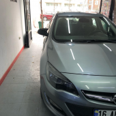 Sts Oto Aksesuar Opel Astra J Batman Yarasa Ayna Kapağı Piano Black Abs Plastik - 1