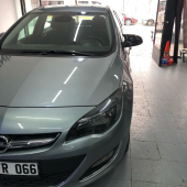 Sts Oto Aksesuar Opel Astra J Batman Yarasa Ayna Kapağı Piano Black Abs Plastik - 4