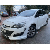 Sts Oto Aksesuar Opel Astra J Batman Yarasa Ayna Kapağı Piano Black Abs Plastik - 7