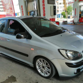 Sts Oto Aksesuar Hyundai Getz 2002-2011 Batman Yarasa Ayna Kapağı Piano Black Abs Plastik - 3