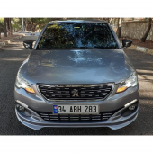 Sts Oto Aksesuar Peugeot 301 2012-2019 Batman Yarasa Ayna Kapağı Piano Black Abs Plastik - 1