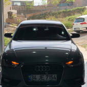 Sts Oto Aksesuar Audi A4 B9 Uyumlu Sinyalli 2016-2021 Batman Yarasa Ayna Kapağı - 1