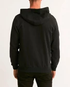 Hipatu 2 İp Şardonlu Fermuarlı Kapşonlu Oversize Sweatshırt Ceket - 6
