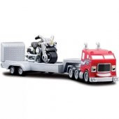 Maisto Harley Davidson Cycle Town Haulers Tır Kırmızı - Yeşil - 3