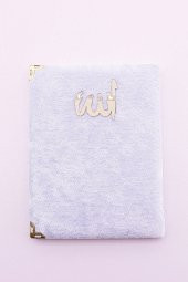 Kadife Yasin Çanta Boy Bebek Mavisi - 1