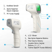 Jumper Temassız Ateş Ölçer Alından Jpd- Fr202 - 4
