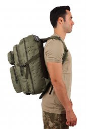 42 Lt Haki Askeri Çanta - Lazer Kesim Taktik Çanta - 2