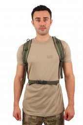 42 Lt Haki Askeri Çanta - Lazer Kesim Taktik Çanta - 7