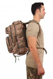 42 Lt Haki Askeri Çanta - Lazer Kesim Taktik Çanta - 9