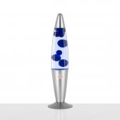 Lav Lambası Kırmızı Büyük Boy 41 cm Gece Lambası Lava Lamp Mavi - 2