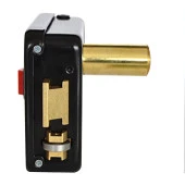 Otomatsan Kısa Barelli Trajlı Kilit Anahtarlı Demir Kapı Otomatı 52 mm thumbnail 3