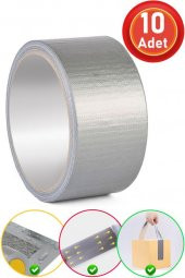 Bondit Güçlü Takviye Tamir Bandı Duct Tape Gri 48x10 metre 10 ADET - 1