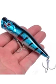 12 Gr.Popper Rapala LuresSahte Yem  Suni YemSu üstü YapayYem thumbnail 4